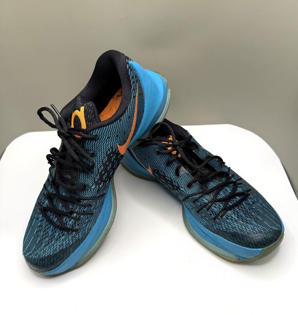 Nike Other - Nike KD 8 OKC Road Game Mens Size 10 Thunder Blue Lagoon Basketball Sneakers